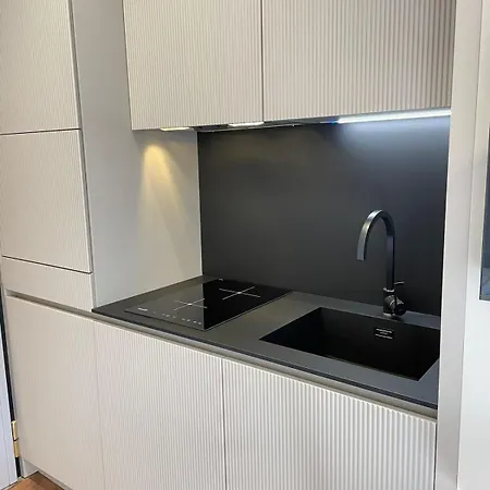 Lägenhet Penthouse In Piazza Duse, Palestro *